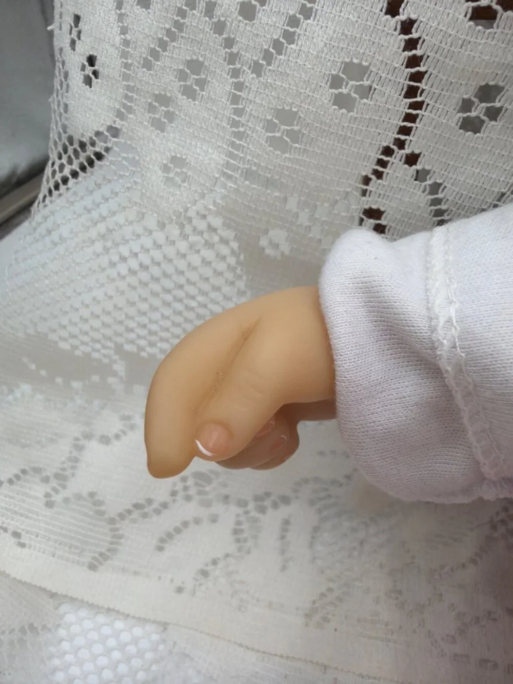 Reborn Baby Doll Giraffe Shirt Pink Polka Dot Pants Realistic Body 18